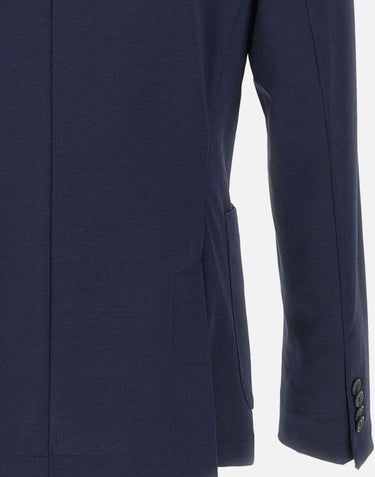 DIKTAT Blazer in cotone BLUE Uomo 