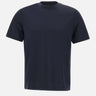 DIKTAT "Cotton nylon tech" t-shirt BLUE Uomo 