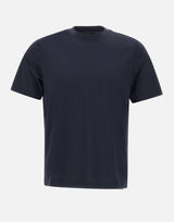 DIKTAT "Cotton nylon tech" t-shirt BLUE Uomo 