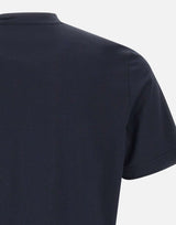 DIKTAT "Cotton nylon tech" t-shirt BLUE Uomo 