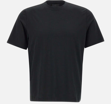 DIKTAT "Cotton nylon tech" t-shirt BLACK Uomo 