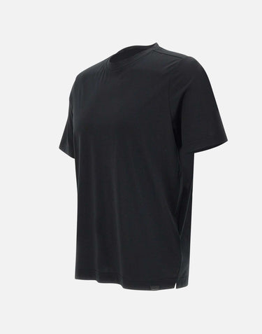 DIKTAT "Cotton nylon tech" t-shirt BLACK Uomo 