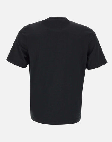 DIKTAT "Cotton nylon tech" t-shirt BLACK Uomo 