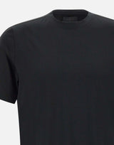 DIKTAT "Cotton nylon tech" t-shirt BLACK Uomo 