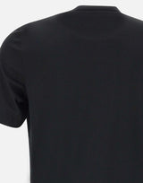 DIKTAT "Cotton nylon tech" t-shirt BLACK Uomo 