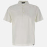 DIKTAT Polo in cotone WHITE Uomo 