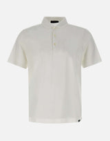 DIKTAT Polo in cotone WHITE Uomo 