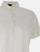 DIKTAT Polo in cotone WHITE Uomo 
