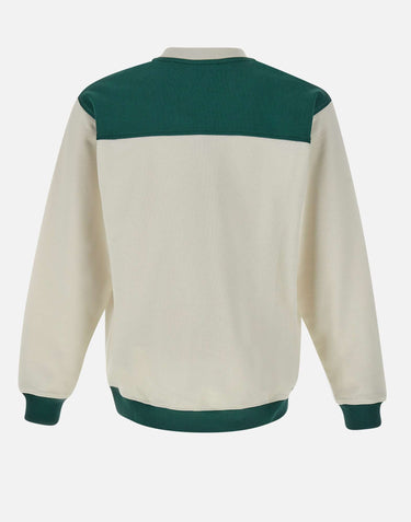 DROLE DE MONSIEUR "Le sweatshirt tennis" WHITE Uomo 