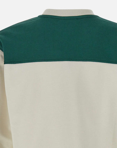 DROLE DE MONSIEUR "Le sweatshirt tennis" WHITE Uomo 