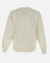 DROLE DE MONSIEUR Felpa "Golfeur" in cotone WHITE Uomo 