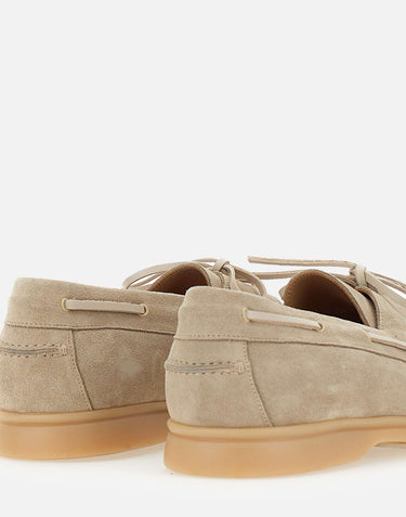 DUCA DEGLI ABRUZZI Mocassini "Bista Kaleido" BEIGE Uomo 