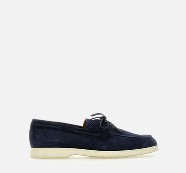 DUCA DEGLI ABRUZZI Mocassini "Bista Kaleido" BLUE Uomo 