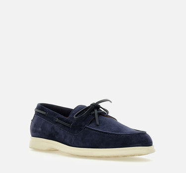 DUCA DEGLI ABRUZZI Mocassini "Bista Kaleido" BLUE Uomo 
