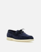 DUCA DEGLI ABRUZZI Mocassini "Bista Kaleido" BLUE Uomo 