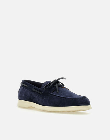 DUCA DEGLI ABRUZZI Mocassini "Bista Kaleido" BLUE Uomo 