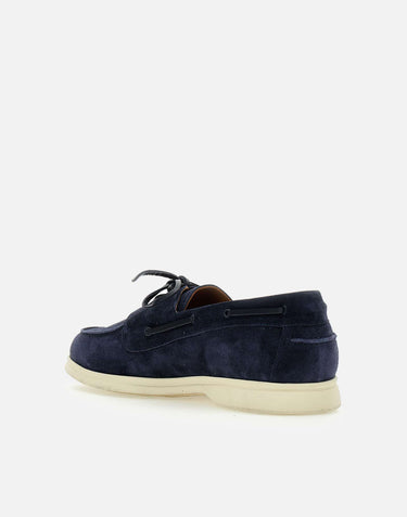 DUCA DEGLI ABRUZZI Mocassini "Bista Kaleido" BLUE Uomo 
