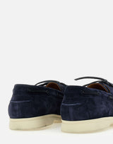 DUCA DEGLI ABRUZZI Mocassini "Bista Kaleido" BLUE Uomo 