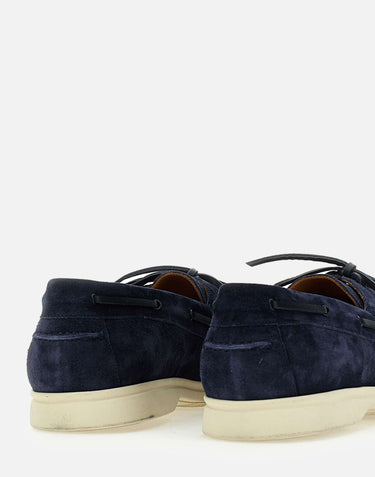 DUCA DEGLI ABRUZZI Mocassini "Bista Kaleido" BLUE Uomo 