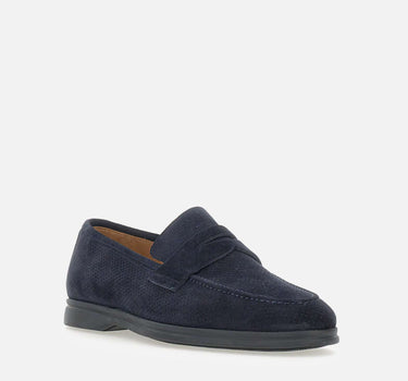 DUCA DEGLI ABRUZZI Mocassini "Piero1" BLUE Uomo 