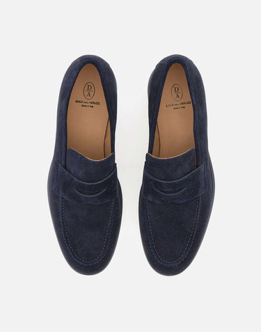 DUCA DEGLI ABRUZZI Mocassini "Piero1" BLUE Uomo 