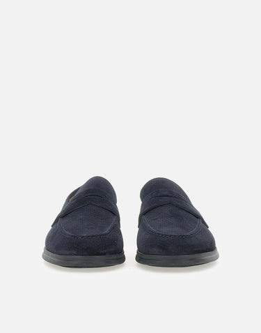 DUCA DEGLI ABRUZZI Mocassini "Piero1" BLUE Uomo 