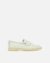 DUCA DEGLI ABRUZZI Mocassini "Piero4" WHITE Uomo 