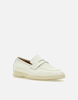 DUCA DEGLI ABRUZZI Mocassini "Piero4" WHITE Uomo 