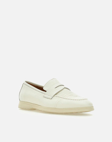 DUCA DEGLI ABRUZZI Mocassini "Piero4" WHITE Uomo 