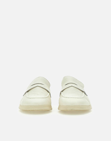 DUCA DEGLI ABRUZZI Mocassini "Piero4" WHITE Uomo 
