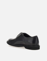 DUCA DEGLI ABRUZZI Stringate "VT03Valent  Windsor" in pelle BLACK Uomo 