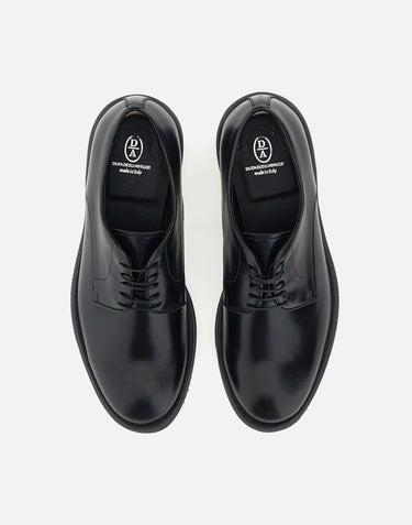 DUCA DEGLI ABRUZZI Stringate "VT03Valent  Windsor" in pelle BLACK Uomo 