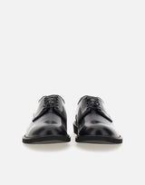 DUCA DEGLI ABRUZZI Stringate "VT03Valent  Windsor" in pelle BLACK Uomo 