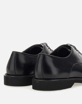 DUCA DEGLI ABRUZZI Stringate "VT03Valent  Windsor" in pelle BLACK Uomo 