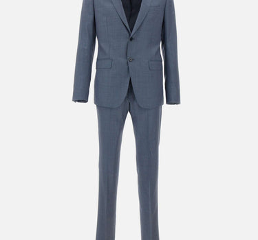 EMPORIO ARMANI Completo due pezzi in lana BLUE Uomo 