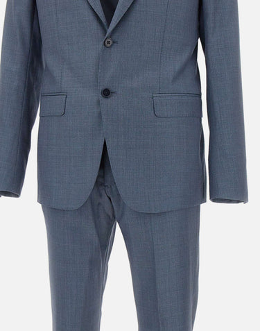 EMPORIO ARMANI Completo due pezzi in lana BLUE Uomo 