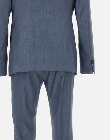 EMPORIO ARMANI Completo due pezzi in lana BLUE Uomo 