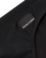 EMPORIO ARMANI Costume trama testurizzata BLACK Uomo 
