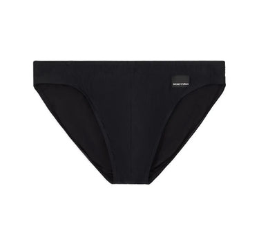 EMPORIO ARMANI Costume trama testurizzata BLACK Uomo 