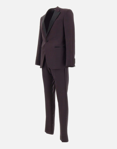 EMPORIO ARMANI Completo cerimonia due pezzi BLACK Uomo 