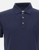 Polo in Piquet Stretch<BR/> NPMB250135STDW U806 FAY 
