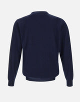 FILIPPO DE LAURENTIIS Cardigan in cotone e cashmere BLUE Uomo 