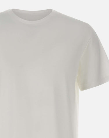HERNO T-shirt in jersey voile crêpe WHITE Uomo 