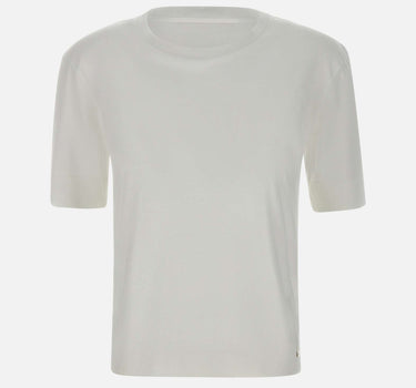 HERNO Maglia in cotone e lyocell WHITE Donna 