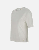 HERNO Maglia in cotone e lyocell WHITE Donna 