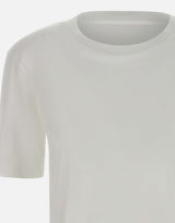 HERNO Maglia in cotone e lyocell WHITE Donna 