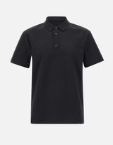 HUGO Polo "Deabono" in cotone BLACK Uomo 