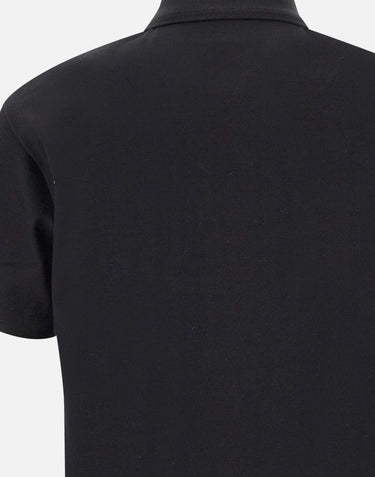 HUGO Polo "Deabono" in cotone BLACK Uomo 