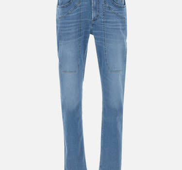 JECKERSON Jeans "John" Light Blue Uomo 