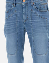 JECKERSON Jeans "John" Light Blue Uomo 